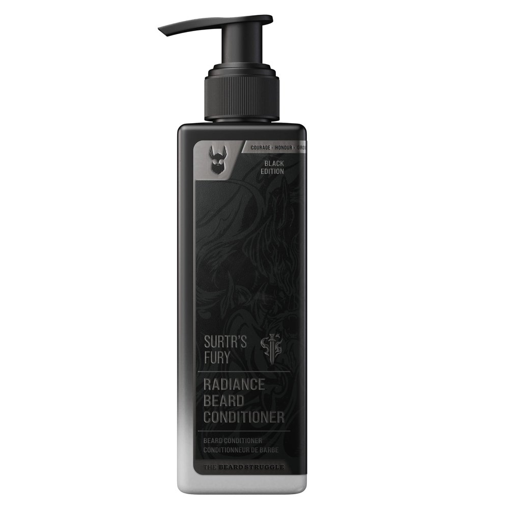The Beard Struggle - Marksman's Beard Conditioner - Surtr's Fury, Platinum Collection - Nourish, Softens, & Strengthens Beard - Radiance Beard Conditioner for Men (8 Fl oz)