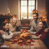 PMU Thanksgiving Tom Turkey Headband for Thanksgiving Party Costume Accessories for Adults (12/Pkg) Pkg/1 view 2