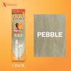 Sensationnel X-pression prestretched braiding hair - 3x braid 58 inch all kanekalon flame retardant synthetic braid for box braids and twists (1 pack, PEBBLE) view 2