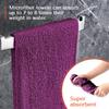 TASALON Microfiber Hair Towel for Salon - 10 Pack - 29 x 16 Inches, Quick Dry and Ultra-Soft Facial Towels with Soft Absorbant (Purple) view 3