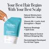 Geologie Strengthening Shampoo | Vitamin B5 + Lactic Acid Custom Control Haircare | 8 fl oz view 2