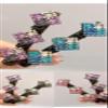 8PCS Sparkling Crystal Stone Braided Hair Clips for WomenFour-Leaf Clover Chopped Hairpin Duckbill ClipMulti Clip Hair BarretteTriple Hair Clips with Rhinestones for Sectioning ((B+D)) view 4