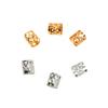 100 Pcs Dreadlocks Beads Hair Braid Rings Metal Cuffs Aluminum Dread Locks for Women Hair Clips Accessories (Gold and Silver) view 3