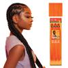 Sensationnel X-pression prestretched braiding hair - 3x braid 58 inch all kanekalon flame retardant synthetic braid for box braids and twists (1 pack, ORANGE) view 1