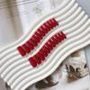 KXAMELIE Red Press on Nails Long Square, 24 Fake Nails Solid Color False Nails for Women view 3