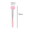 HLLMX 6 PCS Double head Sponge Applicator with Eyebrow Eyelash Brushes Mascara Brushes Beauty Sponge Make up Brush Soft Mushroom Head Make up Brush for Women Girls view 2