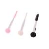 HLLMX 6 PCS Double head Sponge Applicator with Eyebrow Eyelash Brushes Mascara Brushes Beauty Sponge Make up Brush Soft Mushroom Head Make up Brush for Women Girls view 4