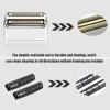 Shaver Replacement Foil and Cutters compatible with BaBylissPRO Barberology Double FXFS2 (2PC Silver) view 3
