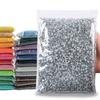 Big Pack 5mm 15000PCS Resin Rhinestone Flatback Round AB Jelly Color Rhinestones for Nail Art, Bottles, Makeup Clothes Shoes Cup DIY Crafts Supplies view 1