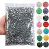 Big Pack 3mm 50000PCS Resin Rhinestone Flatback Round AB Jelly Color Rhinestones for Nail Art, Bottles, Makeup Clothes Shoes Cup DIY Crafts Supplies view 1