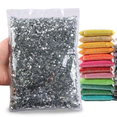 Big Pack 4mm 25000PCS Resin Rhinestone Flatback Round AB Jelly Color Rhinestones for Nail Art, Bottles, Makeup Clothes Shoes Cup DIY Crafts Supplies