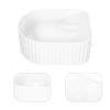 Lurrose Acrylic Nail Soak Bowl Manicure Nail Soak Off Bowl Nail Art Wash Bowl Nail Salon Supplies view 3