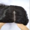 MorningWigs 13 * 15cm Full Silk Based Curly Hair Topper With 10A Grade Human Remy Hair Extension Clips For Women Thinning Hair Help Hair Extension (16 Inches, Natural Black) view 2