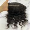 MorningWigs 13 * 15cm Full Silk Based Curly Hair Topper With 10A Grade Human Remy Hair Extension Clips For Women Thinning Hair Help Hair Extension (16 Inches, Natural Black) view 3