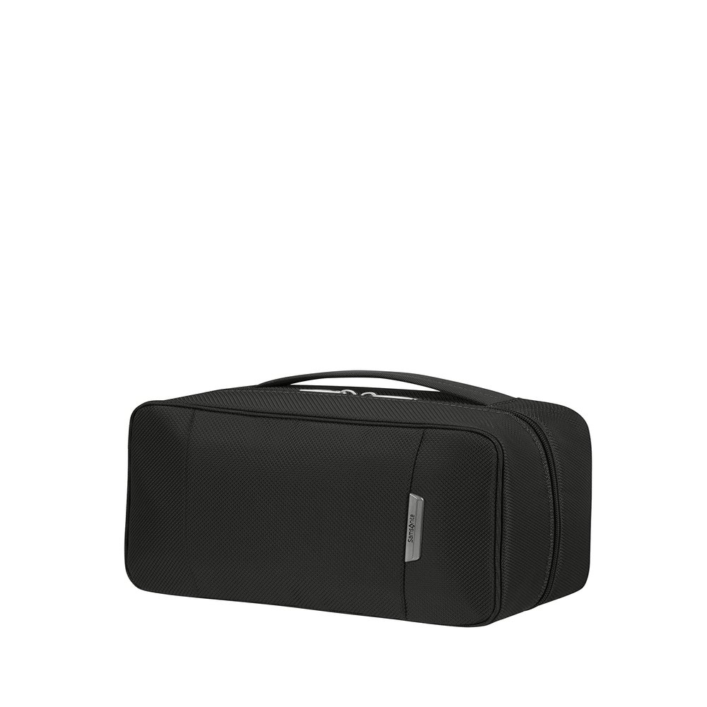 Samsonite Respark Toilet Kit - Bag, Respark Toilet Kit Toiletry Bag, Black (Ozone Black), Weekender