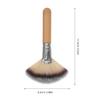 Facial Fan Brushes 4Pcs Soft Bristle Face Highlighting Blush Brush, Face Makeup Brush for Women Fan Brushes Esthetician Cosmetic for Peel Glycolic Makeup for Mud Cream view 2