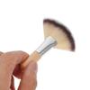 Facial Fan Brushes 4Pcs Soft Bristle Face Highlighting Blush Brush, Face Makeup Brush for Women Fan Brushes Esthetician Cosmetic for Peel Glycolic Makeup for Mud Cream view 3