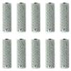 3.5g Empty Lipstick Tube with Pearl Plastic Refillable DIY Lip Balm Deodorant Case Holder Lip Balm Container with PP Plastic Inner for Women Girl DIY Makeup Lipstick Cosmetics Silver Pack of 10 view 1