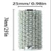 3.5g Empty Lipstick Tube with Pearl Plastic Refillable DIY Lip Balm Deodorant Case Holder Lip Balm Container with PP Plastic Inner for Women Girl DIY Makeup Lipstick Cosmetics Silver Pack of 10 view 2