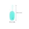 Beavorty 4pcs Silicone Bath Brush Gentle Exfoliating Body Scrubber for Spa-Like Cleansing Dual-Sided Design Ergonomic Grip for Daily Use and Skin Massage view 2