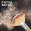 2pcs Fan Makeup Brush Soft Facial Highlighting Make Up Brush Cosmetic Tools for Foundation view 3