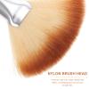 2pcs Fan Makeup Brush Soft Facial Highlighting Make Up Brush Cosmetic Tools for Foundation view 4