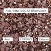 Big Pack 4mm 25000PCS Resin Rhinestone Flatback Round AB Jelly Color Rhinestones for Nail Art, Bottles, Makeup Clothes Shoes Cup DIY Crafts Supplies view 2