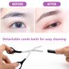 GLOGLOW Eyebrow Kit, 8 in 1 Eyebrow Grooming Kit Dermaplaning Tool for Women Men view 3