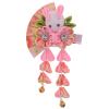 Japanese Hair Clips Kimono Flower HairPin, Women Girls Kimono Hanfu Rabbit Hair Accessories Kanzashi Flower Hair Tie Band Clip Gift (Pink) view 1