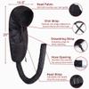 Ingeware Bonnet Hair Dryer Attachment for Women: Extra Large Adjustable Deep Conditioning Cap Drying Heat Cap for Natural Curly Hair, Home Use (Black) view 2