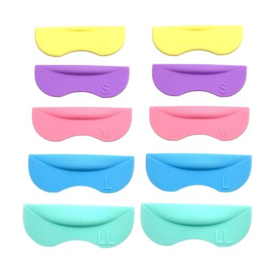 10 Pieces Lash Perm Pads Professional Eyelash Lift Pads for Dyeing Lashes Curling