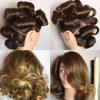 HAIR ENVIOUS BUNDLE, Carbon Wide Tooth Comb, Professional hair brush and Volume Creator, All Types, Thick to Fine density Curly Texture. Hairstyling Tools, BEACH waves, Healthy Scalp view 3
