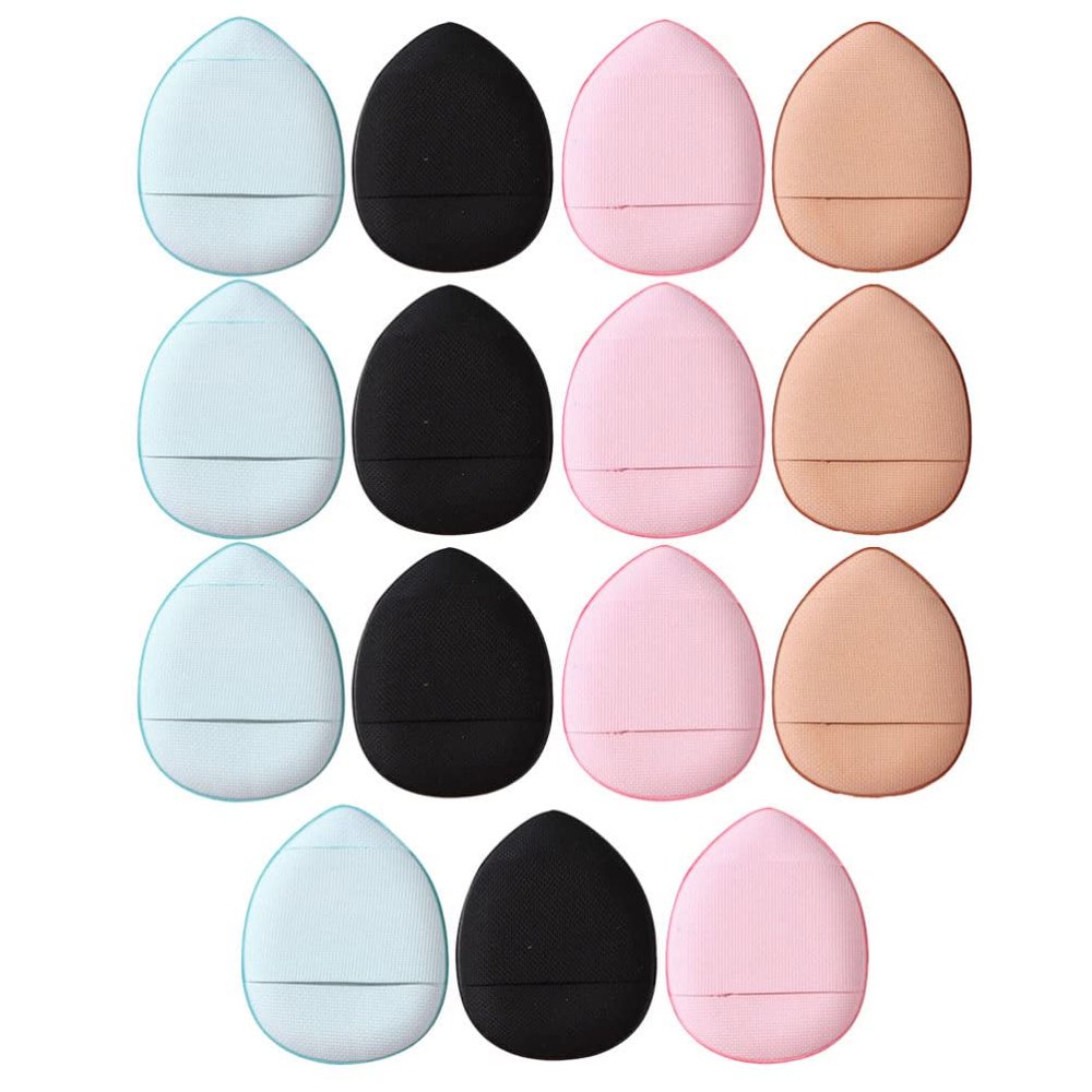 Beavorty 15pcs Powder Puff Breathable Makeup Applicator for Foundation Concealer Blush and Highlight Gentle Soft for All Skin Types for Travel and Daily Use