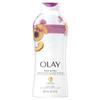 Olay Fresh Outlast Paraben Free Body Wash with Energizing Notes of Peach and Cherry Blossom, 650 mL view 1