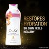 Olay Fresh Outlast Paraben Free Body Wash with Energizing Notes of Peach and Cherry Blossom, 650 mL view 4