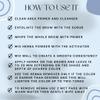 All in Beauty Henna Starter Eyebrow Coloring Kit, Eyebrows Henna Bundle for Brow Coloring, Vegan, Made from Natural and Harmless Ingredients, Tint your Brows, Long Lasting and Waterproof view 4