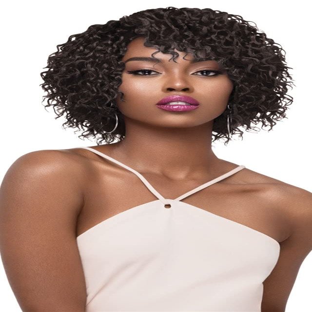 Outre Purple Pack 3Pcs Curly Wavy Style Human Hair Blend Weaves - WILD CURLY (DR30)