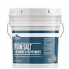 Earthborn Elements Spearmint & Peppermint Epsom Salt Foot Soak, 1 Gallon Bucket, Minty Aroma, with Real Spearmint Leaves (8 Pounds) view 1