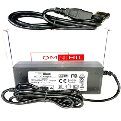 Omnihil AC/DC Adapter Charger Compatible with SUNUV 48W UV LED Nail Dryer Compatible with Gels Polish SUNUV SUN7 UV/LED Nail lamp Nail Dryer ReplAC Ment Power Supply Adaptor