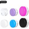 50PCS 3 Gram Sample Containers & 50PCS 5 Gram Sample Containers, Each Set Mini Sample Jars with 4PCS Mini Spatulas, Small Cosmetic Containers with Lids (Black Lid) view 4