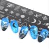 SILPECWEE 10 Pieces Nail Stamping Plate Abstract Nail Stamps Flower Geometry Snake Lace Nail Stencils Nail Art Stamping Kit Nail Design Stamp Nail Decoration for Acrylic Nails view 2