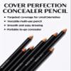THESAEM Cover Perfection Ideal Concealer Pencil 0.04oz - 2.0 Rich Beige for Warm-Toned Deep Skin Tone 23 - Slim Multi-Use Pencil for Blemishes, Dark Circles & Touch-Up - Korean Makeup Concealer Stick view 2