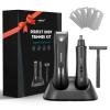 VINATO Electric Trimmer Tool Set - Body Hair Trimmer, Nose Hair Trimmer, Beard Razor, Anniversary Birthday Gifts for Him Gifts for Husband Boyfriend Dad, All-in-one Mens Gifts, Mens Grooming Kit view 1