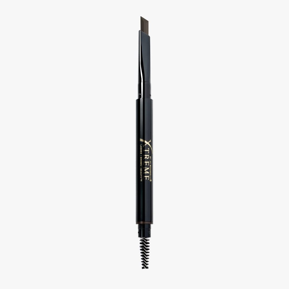 Xtreme Lashes Arch Defining Brow Pencil, Dark Brown, Waterproof, Smudge-Proof, Long-Lasting Makeup, Vegan, Angled Tip Eyebrow Pencil with Spoolie