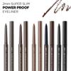 THESAEM Eco Soul Powerproof Super Slim Eyeliner - Smudge Proof Gel Eyeliner - Micro Precision Tip (2mm) - Highly Pigmented & Long-lasting Eye Makeup Glides on Smoothly, 0.1g (BR05 Choco Brown) view 2