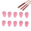 Makeup Brush Protector Cover, Makeup Brush Holder Set, 10 Pcs Eye Shadow Brush Covers, Silicone Brush Makeup Case for Travel view 1