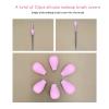 Makeup Brush Protector Cover, Makeup Brush Holder Set, 10 Pcs Eye Shadow Brush Covers, Silicone Brush Makeup Case for Travel view 3