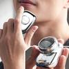 Electric Razor for Men, Mini-Shave Portable Electric Shaver, Pocket Size Portable Shaver Wet and Dry Razor USB Rechargeable Shaver Charging Easy One-Button Use Suitable for Home Car Travel (Black) view 2