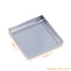 Coshar Pack of 30 Empty Square Metal Pans 26mm Eyeshadow Palette Pans Replacement for Magnets Makeup Palettes (3mm Height) view 2