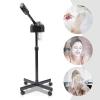 Facial Steamer for Esthetician Deep Cleaning Face Steamer for Facial with Hot Mist, Rolling Wheels & 360 Rotatable Nozzle Beauty Salon Spa Skin Care Tools, Height Adjustable (black) view 3